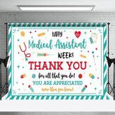 Aperturee - Aperturee Happy Medical Assistant Week Appreciate Backdrop